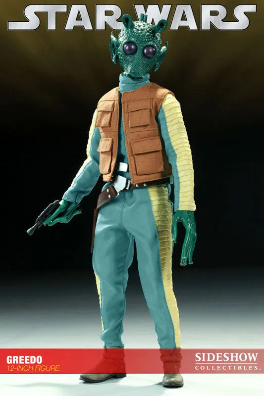 Star Wars - Greedo 12 Inch Figureㅤ – Sideshow Collectibles – ActionFigureBrasil