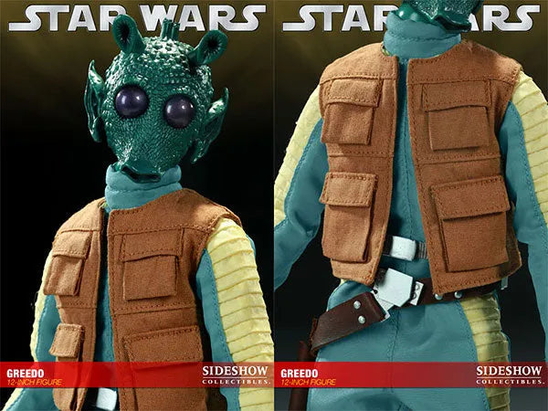 Star Wars - Greedo 12 Inch Figureㅤ – Sideshow Collectibles – ActionFigureBrasil