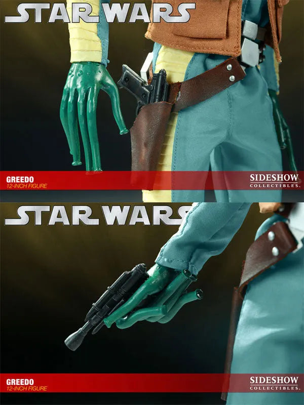 Star Wars - Greedo 12 Inch Figureㅤ – Sideshow Collectibles – ActionFigureBrasil