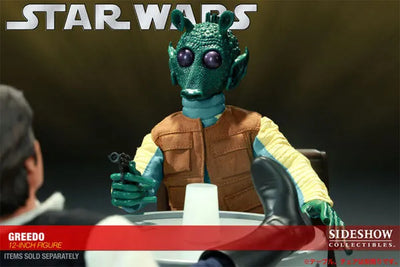 Star Wars - Greedo 12 Inch Figureㅤ – Sideshow Collectibles – ActionFigureBrasil — acessórios
