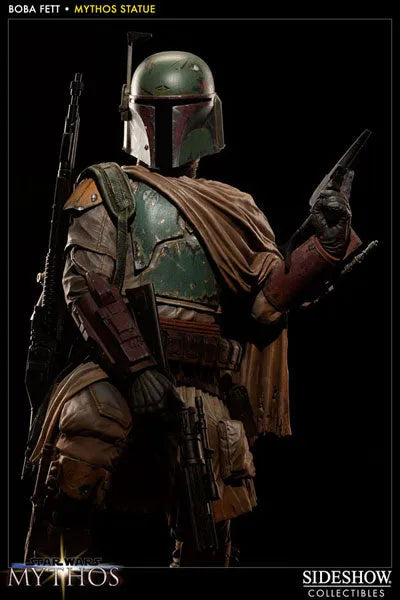 Star Wars Mythos Statue - Boba Fettㅤ – Sideshow Collectibles – ActionFigureBrasil