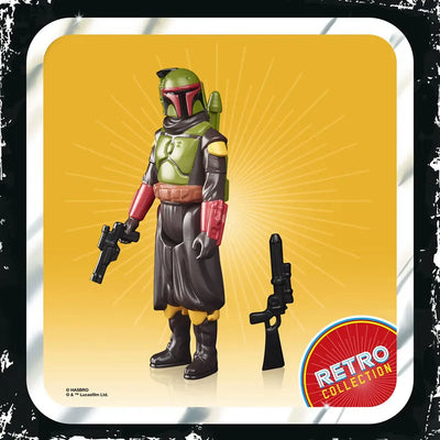 "Star Wars" "RETRO Series" 3.75 Inch Action Figure Boba Fett (Morak) "The Mandalorian"ㅤ – Hasbro – ActionFigureBrasil