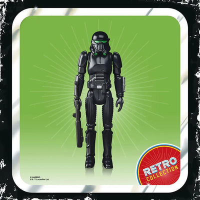 "Star Wars" "RETRO Series" 3.75 Inch Action Figure Imperial Death Trooperㅤ – Hasbro – ActionFigureBrasil