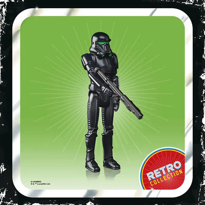 "Star Wars" "RETRO Series" 3.75 Inch Action Figure Imperial Death Trooperㅤ – Hasbro – ActionFigureBrasil — close