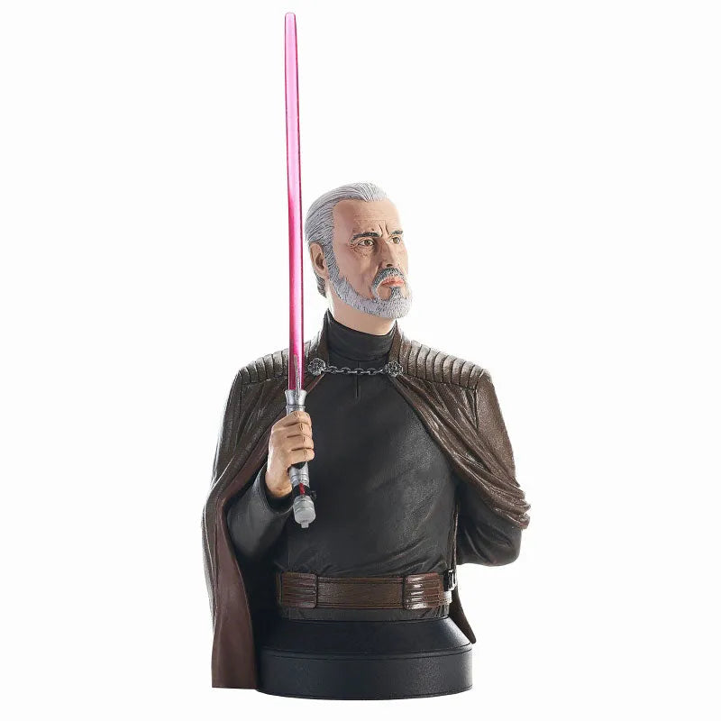 Star Wars Revenge of the Sith / Count Dooku 1/6 Bustㅤ – Diamond Select Toys – ActionFigureBrasil