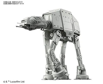 Star Wars - Spacecrafts & Vehicles - Star Wars Plastic Model - AT-AT - 1/144 (Bandai)ㅤ – Bandai – ActionFigureBrasil — com base expositora