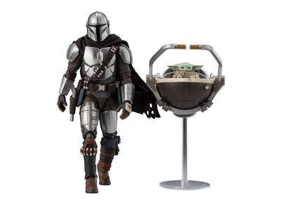 Star Wars - Star Wars: The Mandalorian and Grogu - Grogu - Mandalorian - S.H.Figuarts (Bandai Spirits)ㅤ – Bandai Spirits – ActionFigureBrasil