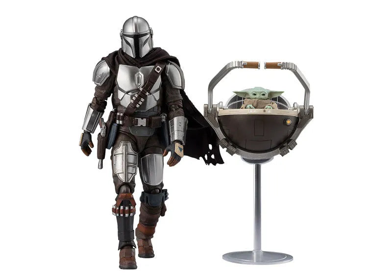Star Wars - Star Wars: The Mandalorian and Grogu - Grogu - Mandalorian - S.H.Figuarts (Bandai Spirits)ㅤ – Bandai Spirits – ActionFigureBrasil