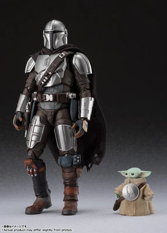 Star Wars - Star Wars: The Mandalorian and Grogu - Grogu - Mandalorian - S.H.Figuarts (Bandai Spirits)ㅤ – Bandai Spirits – ActionFigureBrasil