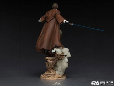 Star Wars Statue "Battle Diorama Series" 1/10 Obi-Wan Kenobiㅤ – Iron Studios – ActionFigureBrasil — close