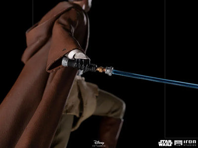 Star Wars Statue "Battle Diorama Series" 1/10 Obi-Wan Kenobiㅤ – Iron Studios – ActionFigureBrasil — iluminação de estúdio