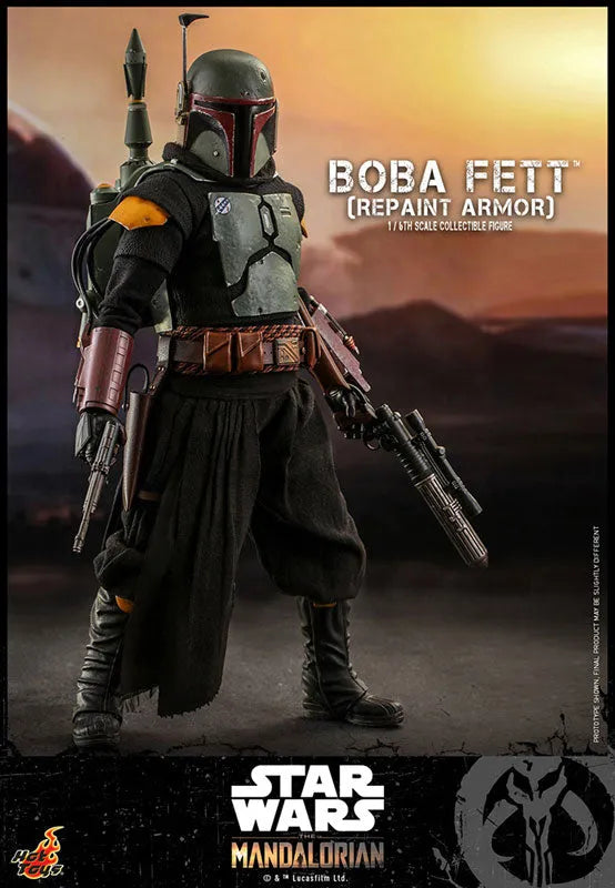 Star Wars - Television Masterpiece - The Mandalorian - Boba Fett - 1/6 - Repaint Armor Version (Hot Toys)ㅤ – Hot Toys – ActionFigureBrasil