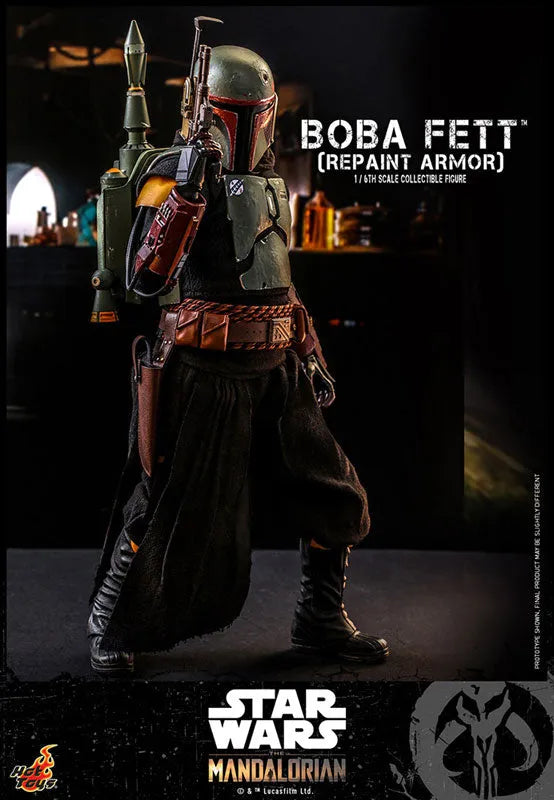Star Wars - Television Masterpiece - The Mandalorian - Boba Fett - 1/6 - Repaint Armor Version (Hot Toys)ㅤ – Hot Toys – ActionFigureBrasil