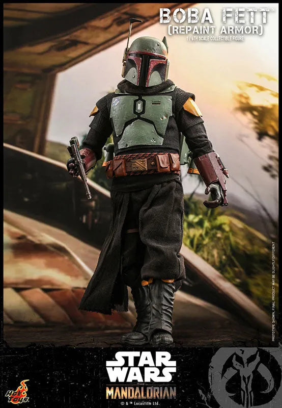 Star Wars - Television Masterpiece - The Mandalorian - Boba Fett - 1/6 - Repaint Armor Version (Hot Toys)ㅤ – Hot Toys – ActionFigureBrasil