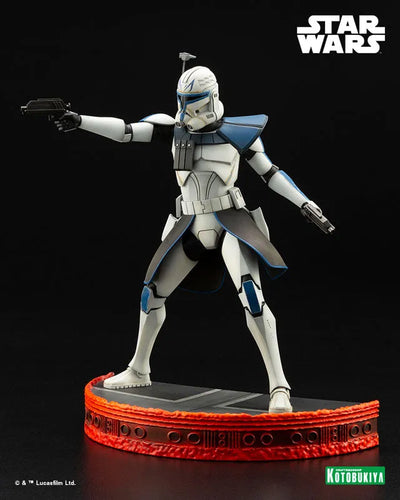 Star Wars: The Clone Wars - Captain Rex - ARTFX - 1/7 (Kotobukiya)ㅤ – Kotobukiya – ActionFigureBrasil — ângulo diferente