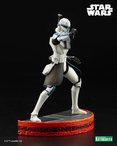 Star Wars: The Clone Wars - Captain Rex - ARTFX - 1/7 (Kotobukiya)ㅤ – Kotobukiya – ActionFigureBrasil — com base expositora