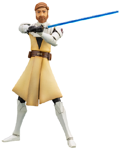 Star Wars: The Clone Wars - Obi-Wan Kenobi - ARTFX+ - 1/10 (Kotobukiya)ㅤ – Kotobukiya – ActionFigureBrasil