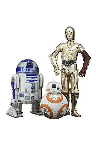 Star Wars: The Force Awakens: R2-D2 & C-3PO with BB-8 1/10 (ARTFX+)ㅤ – Kotobukiya – ActionFigureBrasil