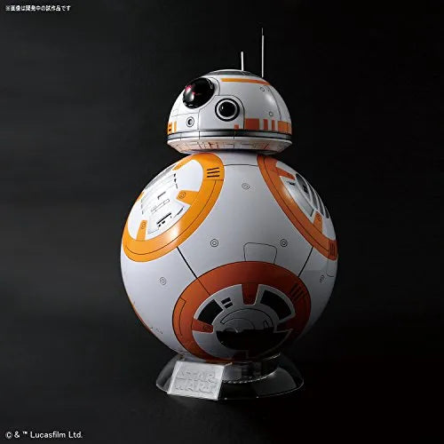 Star Wars: The Last Jedi - BB-8 - Characters & Creatures - Star Wars Plastic Model - 1/2 - Gloss Finish (Bandai)ㅤ – Bandai – ActionFigureBrasil