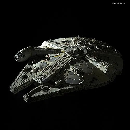 Star Wars: The Last Jedi - Spacecrafts & Vehicles - Star Wars Plastic Model - Millennium Falcon - 1/144 (Bandai)ㅤ – Bandai – ActionFigureBrasil