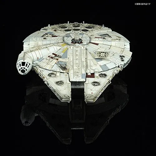 Star Wars: The Last Jedi - Spacecrafts & Vehicles - Star Wars Plastic Model - Millennium Falcon - 1/144 (Bandai)ㅤ – Bandai – ActionFigureBrasil