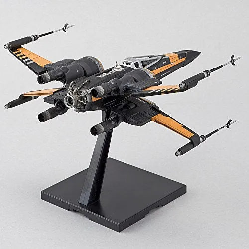 Star Wars: The Last Jedi - Spacecrafts & Vehicles - Star Wars Plastic Model - Poe's Boosted X-Wing Fighter - 1/72 (Bandai)ㅤ – Bandai – ActionFigureBrasil