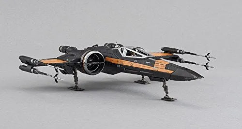 Star Wars: The Last Jedi - Spacecrafts & Vehicles - Star Wars Plastic Model - Poe's Boosted X-Wing Fighter - 1/72 (Bandai)ㅤ – Bandai – ActionFigureBrasil