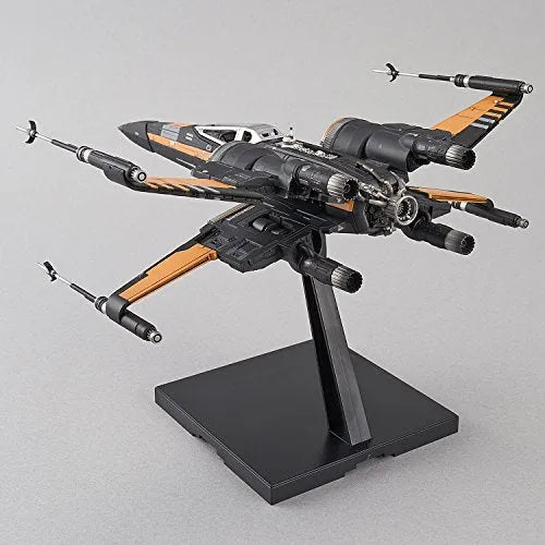 Star Wars: The Last Jedi - Spacecrafts & Vehicles - Star Wars Plastic Model - Poe's Boosted X-Wing Fighter - 1/72 (Bandai)ㅤ – Bandai – ActionFigureBrasil