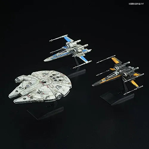Star Wars: The Last Jedi - Star Wars Plastic Model - Spacecrafts & Vehicles - Blue Squadron Resistance X-wing Fighter - 1/144 (Bandai)ㅤ – Bandai – ActionFigureBrasil