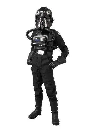 Star Wars - TIE Fighter Pilot - Real Action Heroes #631 - 1/6 - Black 3 "Backstabber" (Medicom Toy)ㅤ – Medicom Toy – ActionFigureBrasil