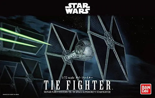 Star Wars - TIE Fighter - Spacecrafts & Vehicles - Star Wars Plastic Model - 1/72 (Bandai)ㅤ – Bandai – ActionFigureBrasil