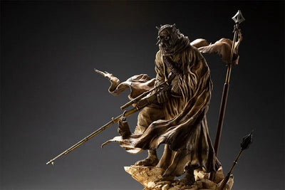 Star Wars - Tusken Raider - ARTFX Artist Series - 1/7 - Barbaric Desert Tribe (Kotobukiya)ㅤ – Kotobukiya – ActionFigureBrasil — iluminação de estúdio