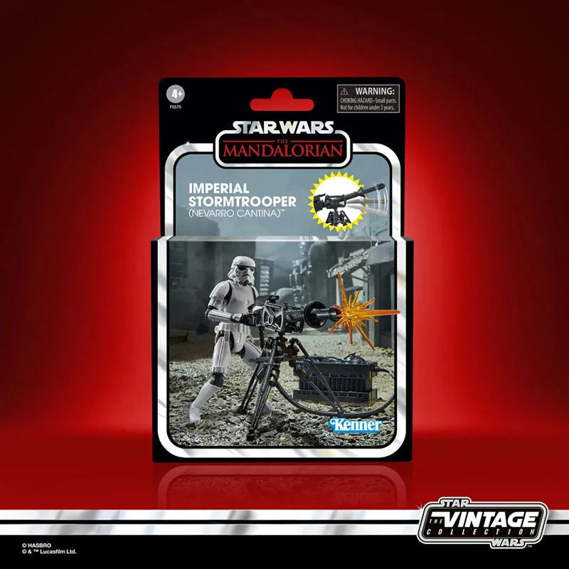 Star Wars VINTAGE 3.75 Inch Figure / Deluxe Imperial Stormtrooper (Nevarro Cantina)ㅤ – Hasbro – ActionFigureBrasil