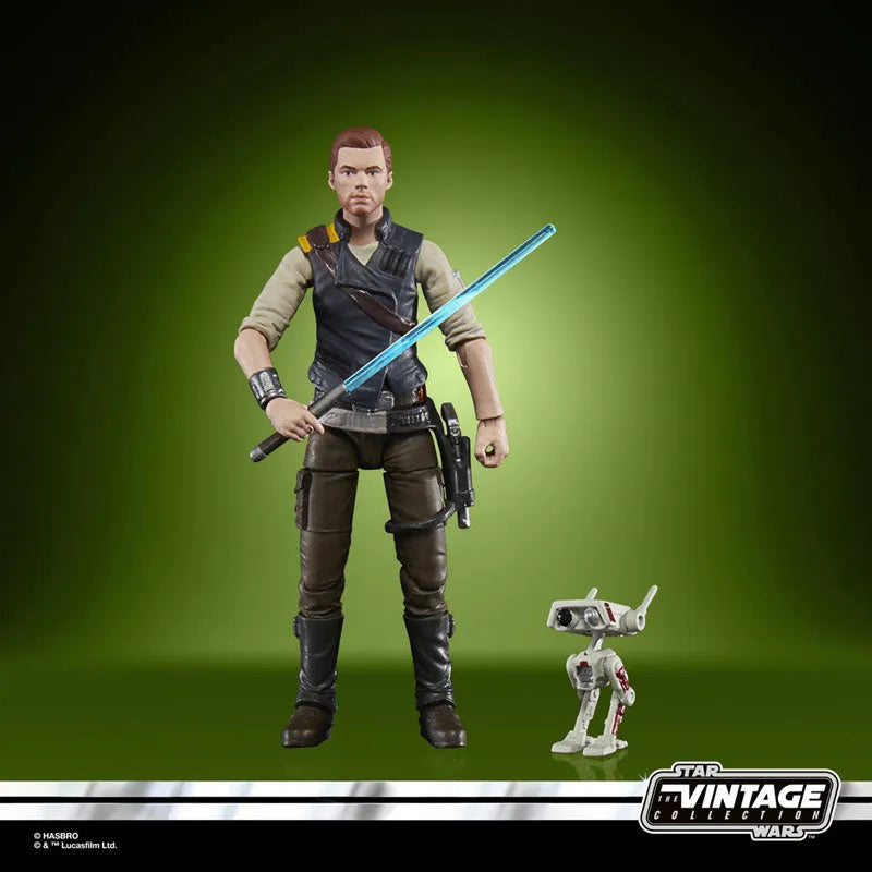 Star Wars VINTAGE Series 3.75 Inch, Action Figure Cal Kestis 