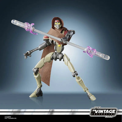 Star Wars VINTAGE Series 3.75 Inch Action Figure / Gaming Great 3Pack Jedi: Survivorㅤ – Hasbro – ActionFigureBrasil — ângulo diferente