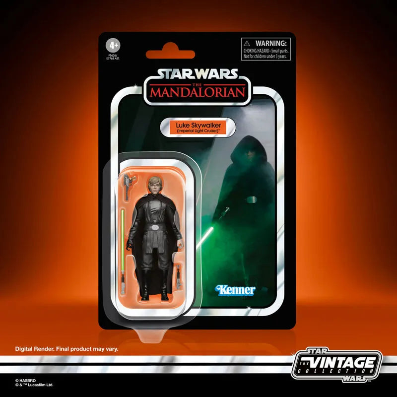 Star Wars VINTAGE Series 3.75 Inch Action Figure Luke Skywalker (Imperial Light Cruiser)ㅤ – Hasbro – ActionFigureBrasil