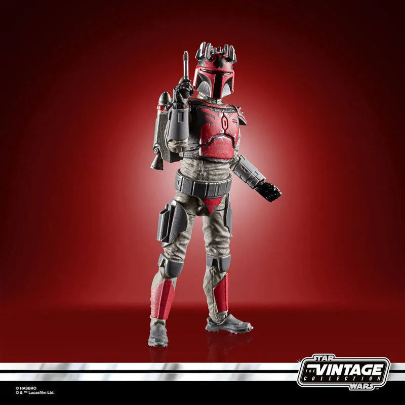 Star Wars VINTAGE Series 3.75 Inch Action Figure Mandalorian Super Commando Captainㅤ – Hasbro – ActionFigureBrasil