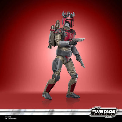 Star Wars VINTAGE Series 3.75 Inch Action Figure Mandalorian Super Commando Captainㅤ – Hasbro – ActionFigureBrasil — ângulo diferente