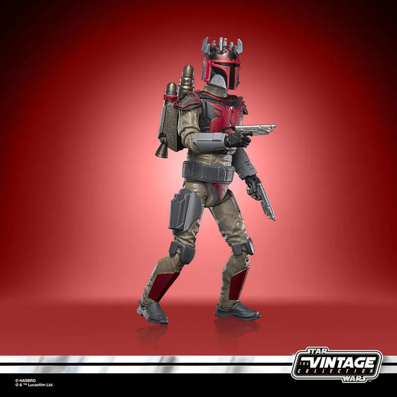 Star Wars VINTAGE Series 3.75 Inch Action Figure Mandalorian Super Commando Captainㅤ – Hasbro – ActionFigureBrasil