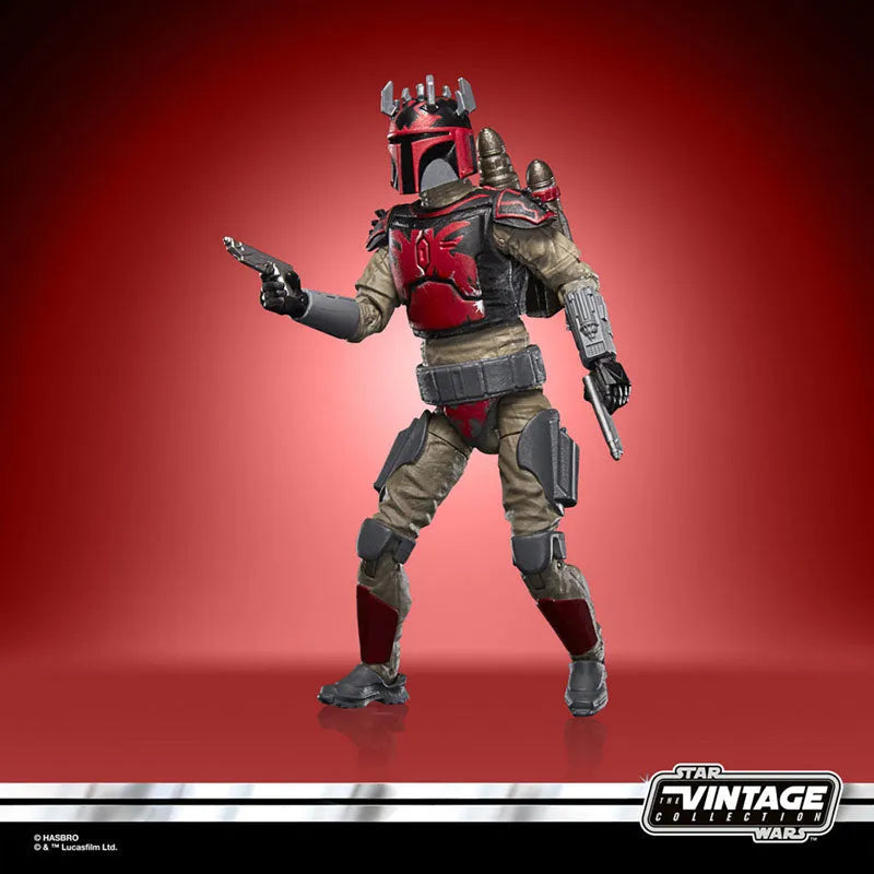 Star Wars VINTAGE Series 3.75 Inch Action Figure Mandalorian Super Commando Captainㅤ – Hasbro – ActionFigureBrasil