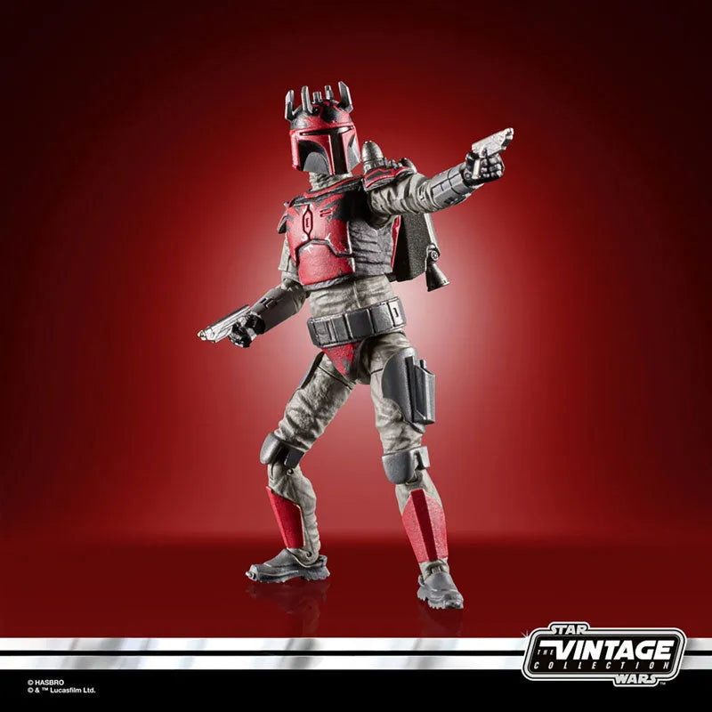Star Wars VINTAGE Series 3.75 Inch Action Figure Mandalorian Super Commando Captainㅤ – Hasbro – ActionFigureBrasil