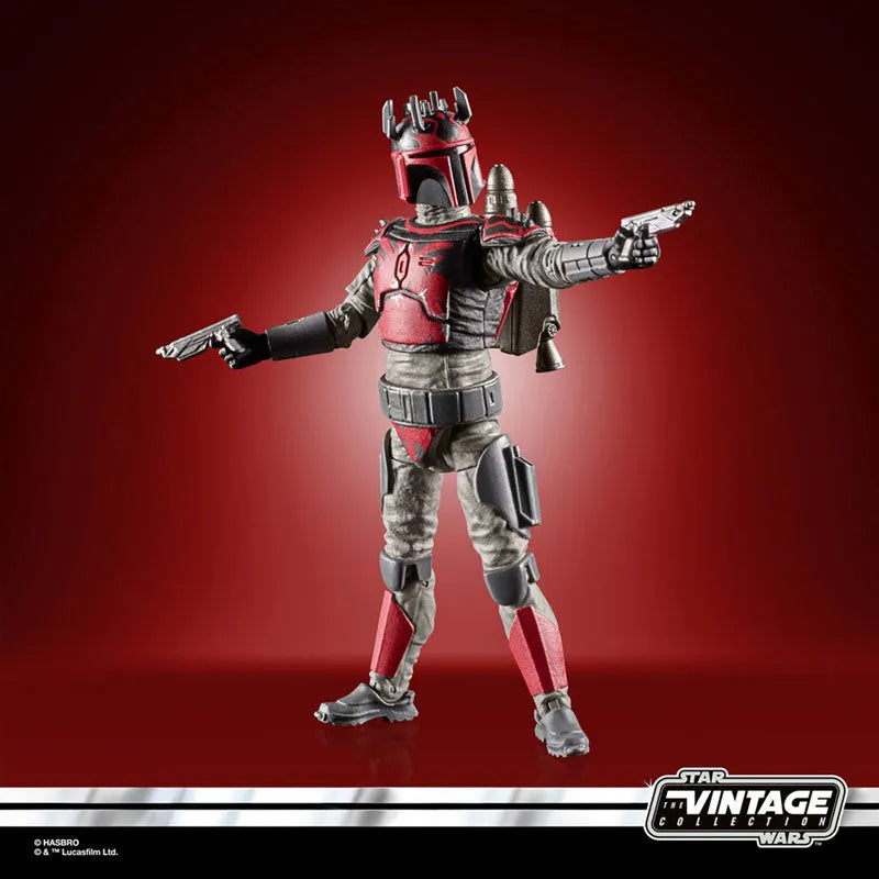 Star Wars VINTAGE Series 3.75 Inch Action Figure Mandalorian Super Commando Captainㅤ – Hasbro – ActionFigureBrasil