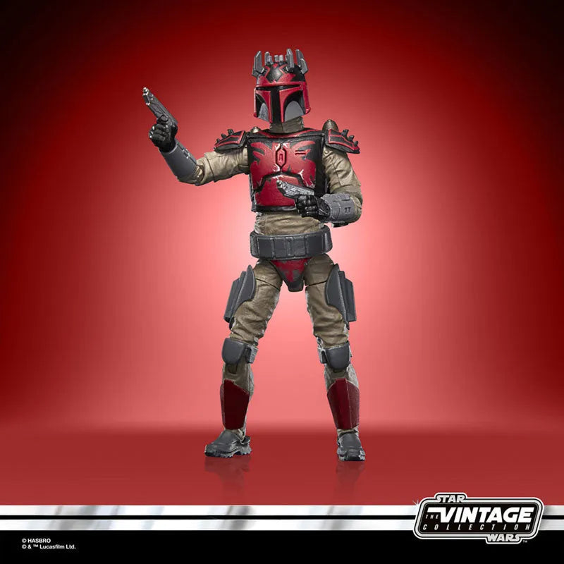 Star Wars VINTAGE Series 3.75 Inch Action Figure Mandalorian Super Commando Captainㅤ – Hasbro – ActionFigureBrasil