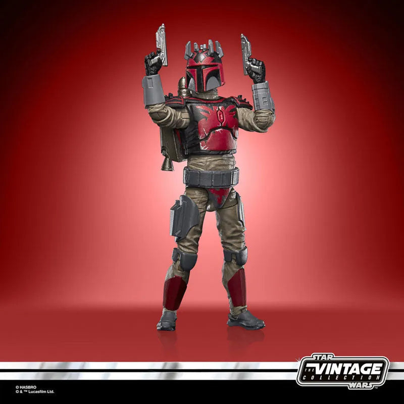 Star Wars VINTAGE Series 3.75 Inch Action Figure Mandalorian Super Commando Captainㅤ – Hasbro – ActionFigureBrasil