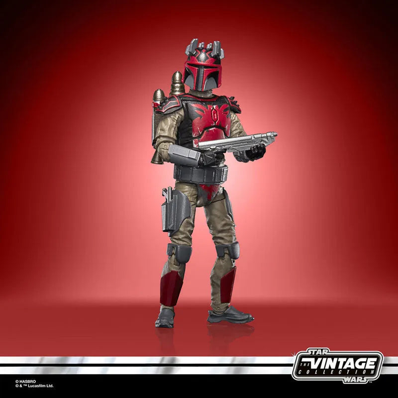 Star Wars VINTAGE Series 3.75 Inch Action Figure Mandalorian Super Commando Captainㅤ – Hasbro – ActionFigureBrasil