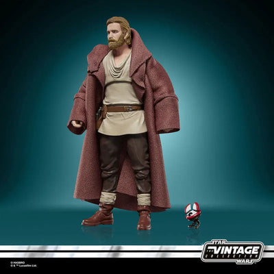 Star Wars"VINTAGE Series" 3.75 Inch, Action Figure Obi-Wan Kenobi (Wandering Jedi)ㅤ – Hasbro – ActionFigureBrasil