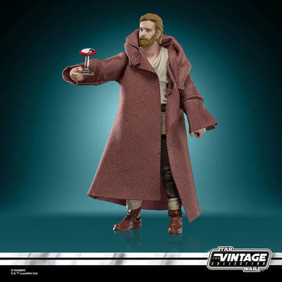 Star Wars"VINTAGE Series" 3.75 Inch, Action Figure Obi-Wan Kenobi (Wandering Jedi)ㅤ – Hasbro – ActionFigureBrasil — detalhe do produto