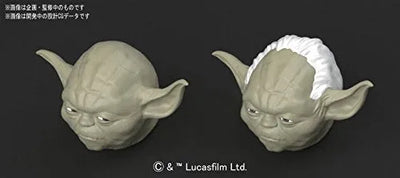 Star Wars - Yoda - Star Wars Plastic Model - Characters & Creatures - 1/6 (Bandai)ㅤ – Bandai – ActionFigureBrasil — detalhe do produto