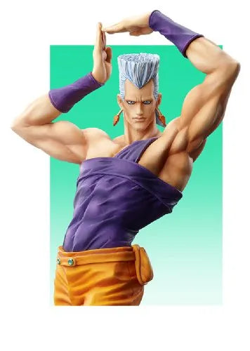 Stardust Crusaders - Jojo no Kimyou na Bouken - Jean Pierre Polnareff - Statue Legend #32 - Second Ver. (Di molto bene)ㅤ – Di Molto Bene – ActionFigureBrasil — embalagem