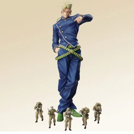 Statue Legend - JoJo's Bizarre Adventure Part.IV 07. Keichou Nijimura & Bad Company Second (Limited Color) (Color & Sculpt Supervised by Hirohiko Araki)ㅤ – Puella Magi Madoka Magica – ActionFigureBrasil